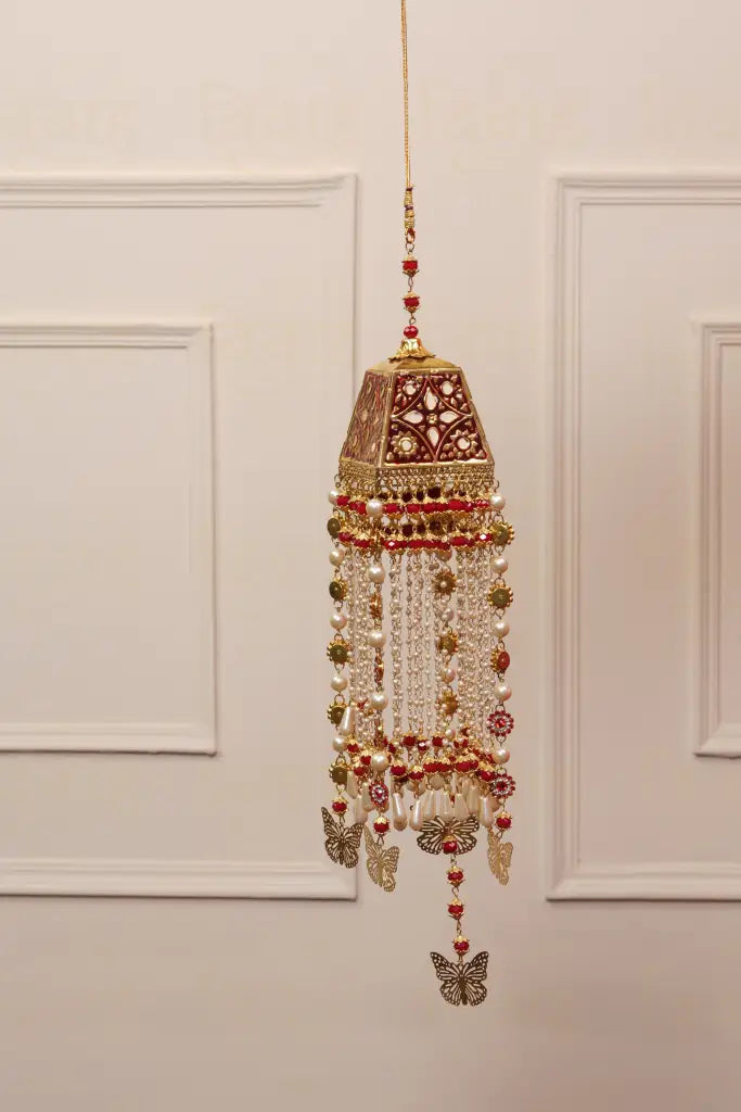 Vivaah Dori Kundan Work Kaleera With Butterfly